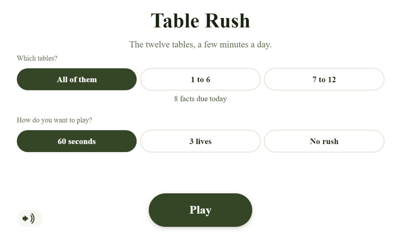 Table Rush